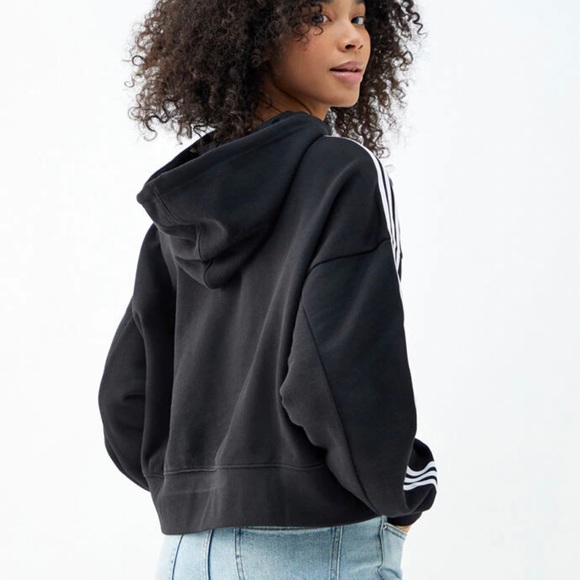 Adidas Women’s Cropped Hoodie - Picture 4 of 6